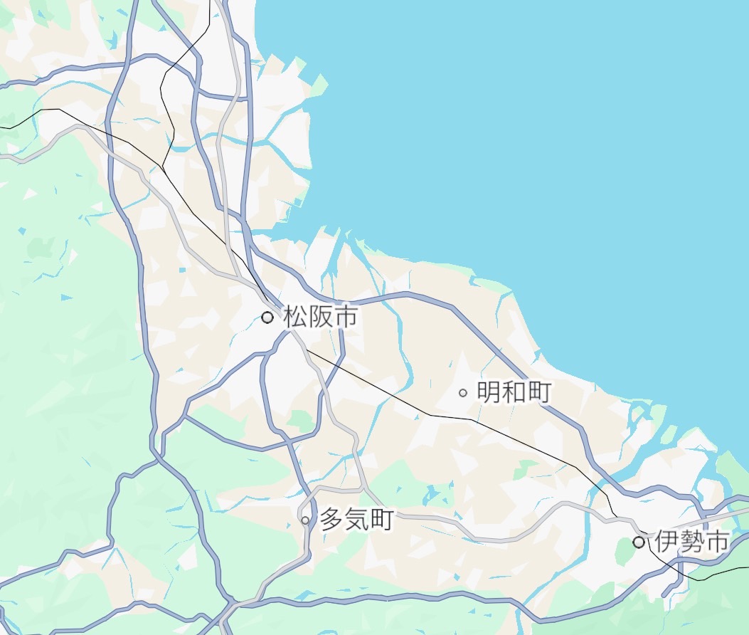 訪問エリア地図